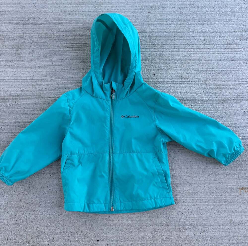 Columbia Toddler Girls Switchback II Hooded Rain Jacket